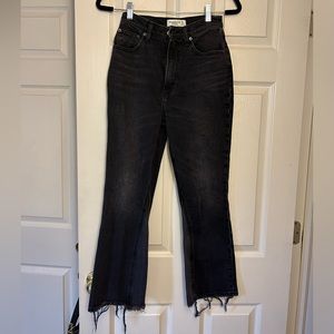 Abercrombie Kick Flare Ultra High Rise Jean